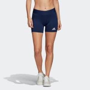 Adidas navy spandex shorts